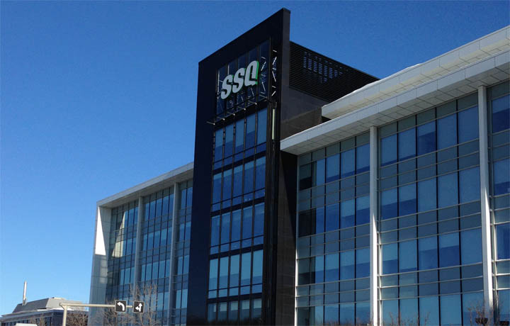 Les bureaux de la SSQ à Québec figurent parmi les établissements certifiés Entreprise en santé.